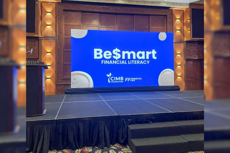 Event / Rental LED Screen for Be$smart Financial Literacy at Cyberview Resort & Spa