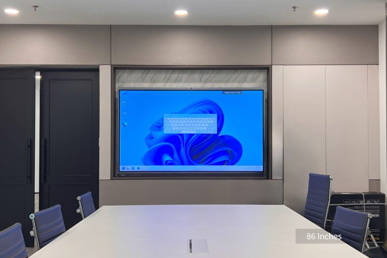 VEXO Smart Interactive Panel at EPOMS at Menara TSR