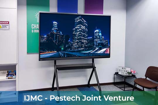 VEXO Smart Interactive Panel at IJMC - Pestech Joint Venture