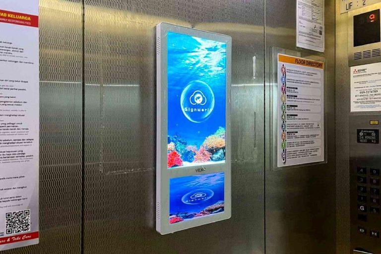 Interactive Touch-screen Kiosk / Standee at Kedah Medical Centre