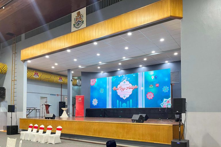 Event / Rental LED Screen for Malaysian AIDS Foundation at Kompleks Sukan Bandar Tun Razak