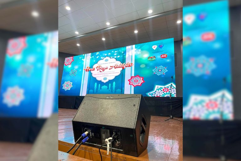 Event / Rental LED Screen for Malaysian AIDS Foundation at Kompleks Sukan Bandar Tun Razak