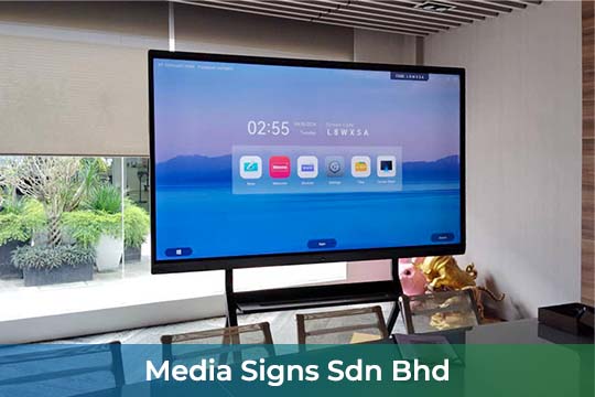 VEXO Smart Interactive Panel at Media Signs Sdn Bhd