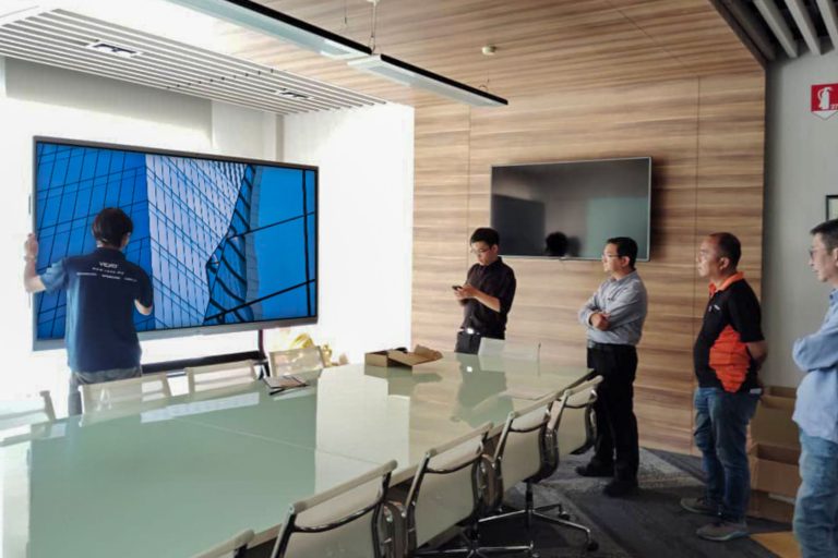 VEXO Smart Interactive Panel at Media Signs Sdn Bhd