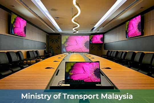 Video Conference Solution and Professional Sound System at Ministry of Transport Malaysia
