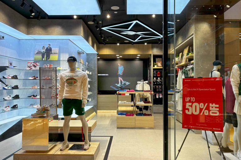 Indoor LED Screen at Reebok at Pavilion Kuala Lumpur