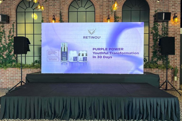 Event / Rental LED Screen for Retinol+ Launching Event at Colony Star Boulevard KLCC