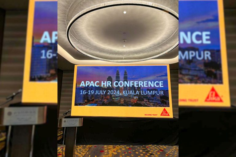 Event / Rental LED Screen for Sika Asia Pacific Services Sdn Bhd at Pullman Kuala Lumpur City Centre - Hotel & Residences