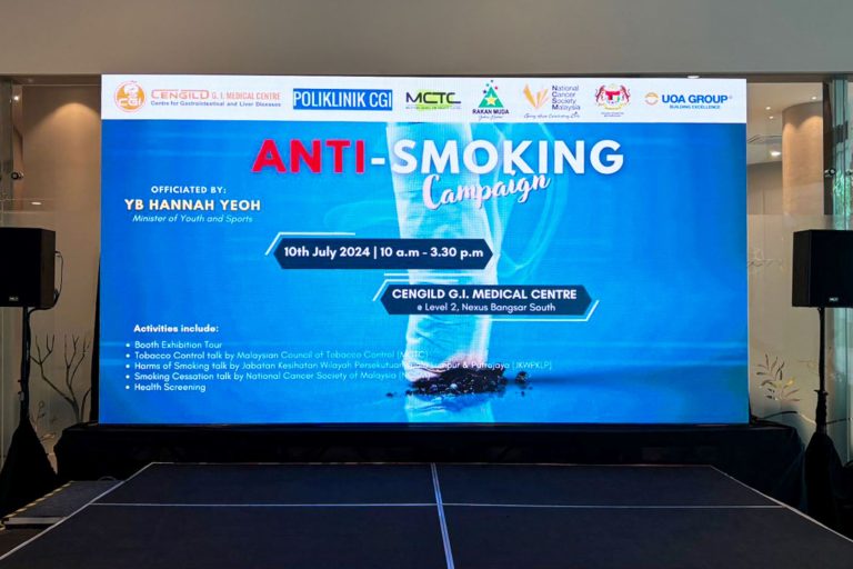 Event / Rental LED Screen for Cengild G. I. Medical Centre at Kuala Lumpur