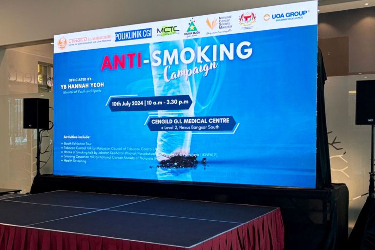 Event / Rental LED Screen for Cengild G. I. Medical Centre at Kuala Lumpur
