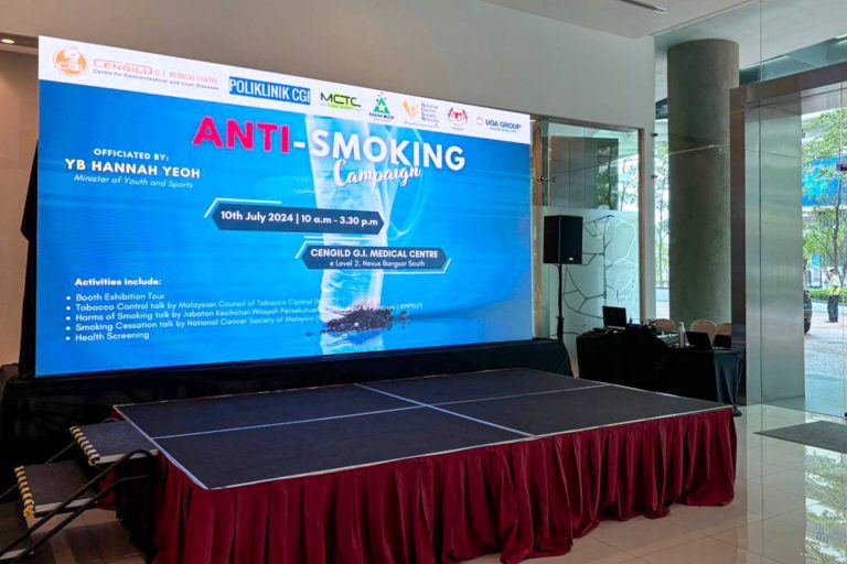 Event / Rental LED Screen for Cengild G. I. Medical Centre at Kuala Lumpur