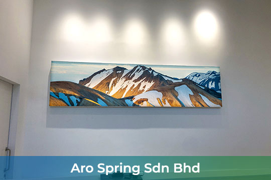 Indoor LED Screen for Aro Spring Sdn Bhd at Petaling Jaya