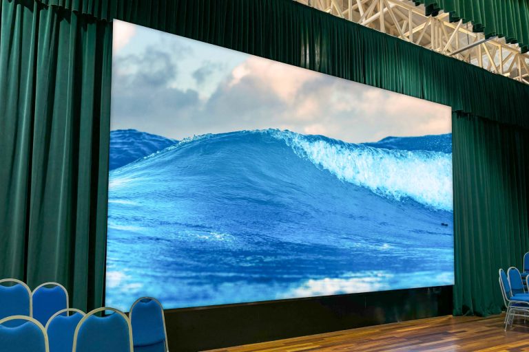 Indoor LED Screen for Kolej Tunku Kurshiah at Dewan Budiman Kolej Tunku Kurshiah