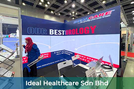 Event / Rental LED Screen for Ideal Healthcare Sdn Bhd at APHM International Healthcare Conference & Exhibition 2024