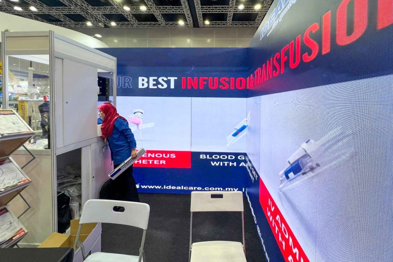 Event / Rental LED Screen for Ideal Healthcare Sdn Bhd at APHM International Healthcare Conference & Exhibition 2024