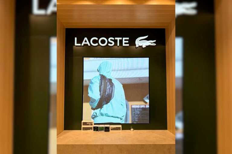 Indoor LED Screen for Lacoste at Genting Highland Premium Outlets
