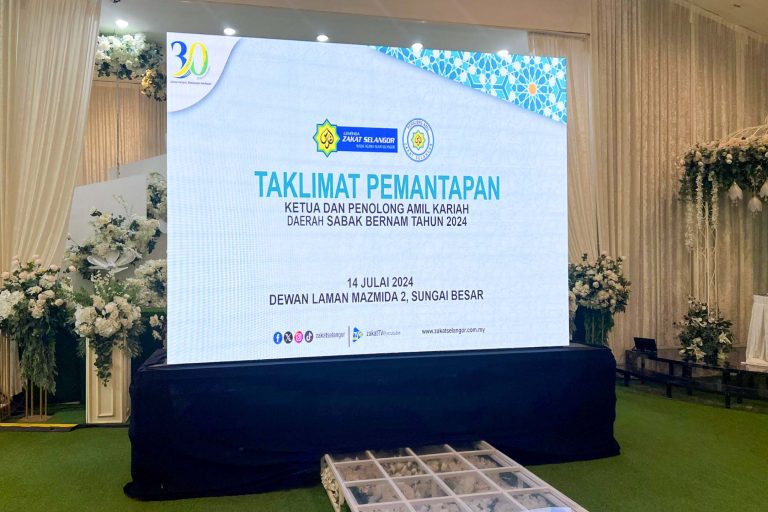 Event / Rental LED Screen for Lembaga Zakat Selangor at Laman Mazmida 2, Sungai Besar