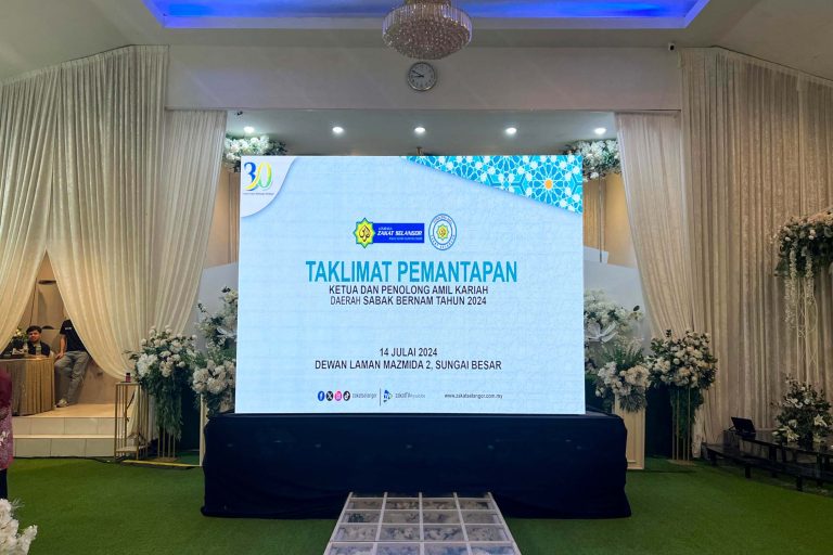 Event / Rental LED Screen for Lembaga Zakat Selangor at Laman Mazmida 2, Sungai Besar