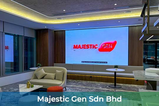 VANTA COB microLED Screen at Majestic Gen Sdn Bhd