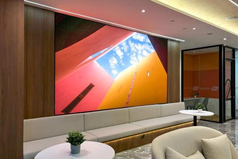 VANTA COB microLED Screen at Majestic Gen Sdn Bhd