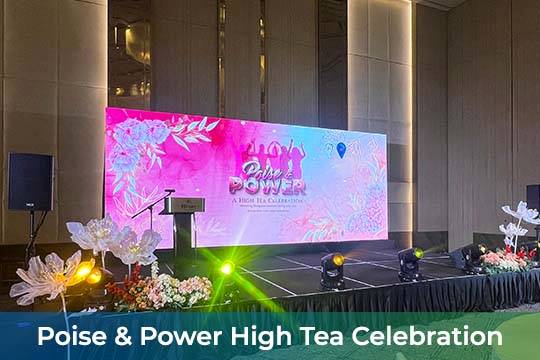 Event / Rental LED Screen for Malaysian AIDS Foundation at Hilton Kuala Lumpur