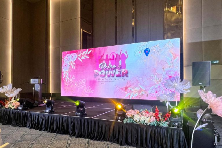 Event / Rental LED Screen for Malaysian AIDS Foundation at Hilton Kuala Lumpur