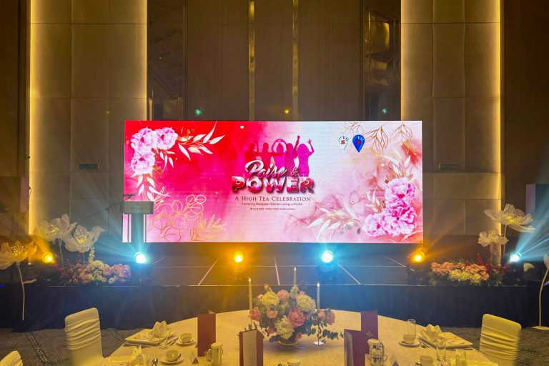 Event / Rental LED Screen for Malaysian AIDS Foundation at Hilton Kuala Lumpur