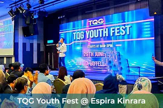 Event / Rental LED Screen for TQG Sdn Bhd at Espira Kinrara, Puchong