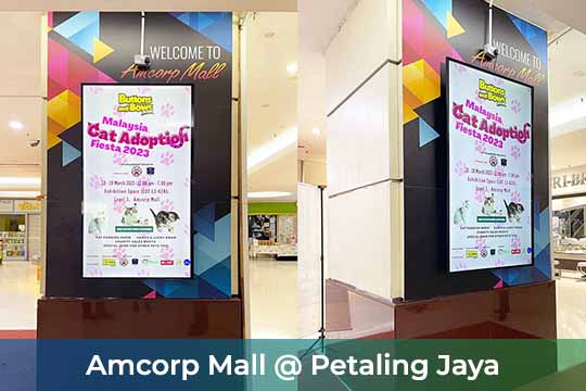 VEXO Digital Kiosk / Smart Digital Signage at Amcorp Mall at Petaling Jaya