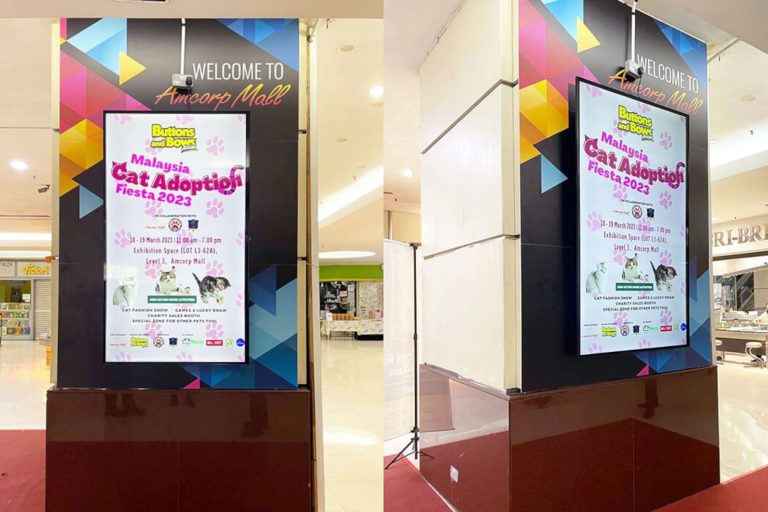 VEXO Digital Kiosk / Smart Digital Signage at Amcorp Mall at Petaling Jaya