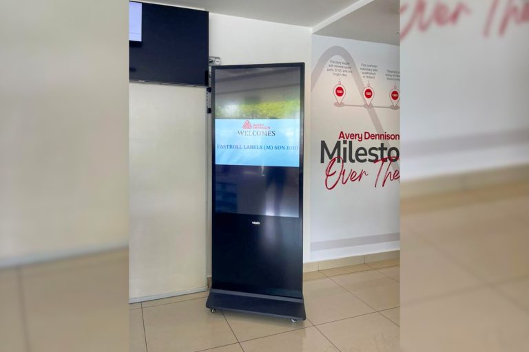 VEXO Smart Interactive Panel at Avery Dennison Materials Sdn Bhd