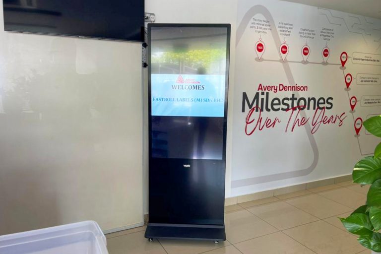 VEXO Smart Interactive Panel at Avery Dennison Materials Sdn Bhd