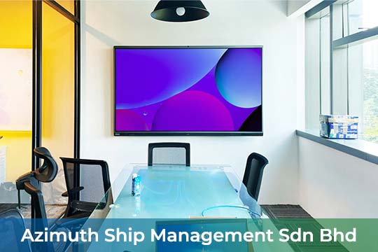 VEXO Smart Interactive Panel at Azimuth Ship Management Sdn Bhd