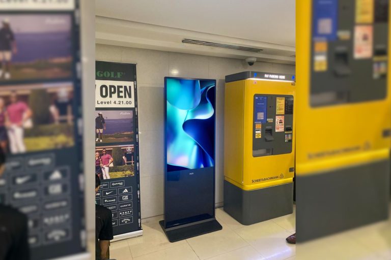 Interactive Touch-screen Kiosk / Standee at Edisijuta Group