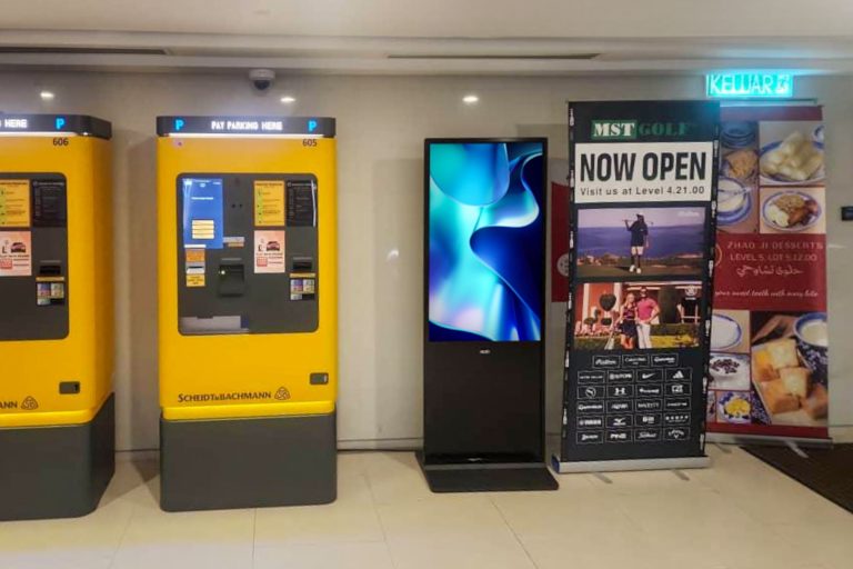 Interactive Touch-screen Kiosk / Standee at Edisijuta Group