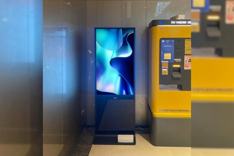 Interactive Touch-screen Kiosk / Standee at Edisijuta Group