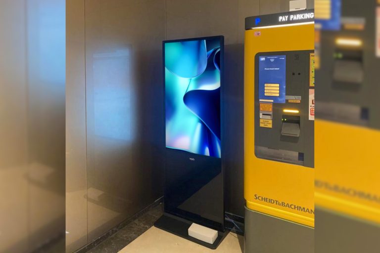 Interactive Touch-screen Kiosk / Standee at Edisijuta Group