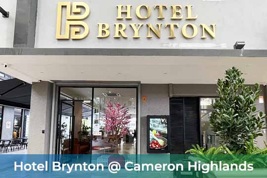 VEXO Digital Kiosk / Smart Digital Signage at Hotel Brynton at Cameron Highlands