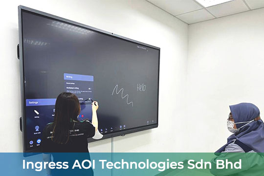 VEXO Smart Interactive Panel at Ingress AOI Technologies Sdn Bhd