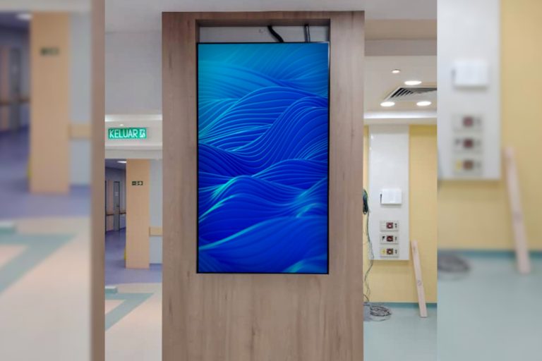 VEXO Digital Kiosk / Smart Digital Signage at KPJ Kluang Specialist Hospital