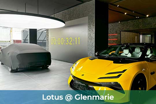VANTA COB microLED Screen for Lotus Car at Glenmarie, Selangor