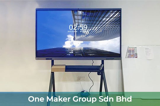VEXO Smart Interactive Panel at One Maker Group Sdn Bhd