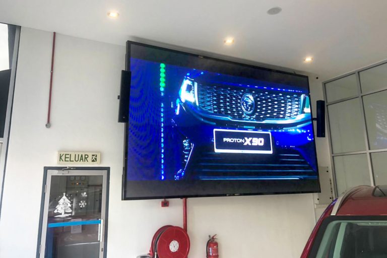 Indoor LED Screen for Proton ProAuto Drive 4S Sungai Long, Kajang