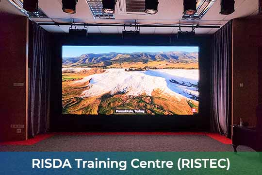 Indoor LED Screen for RISDA Training Centre (RISTEC)