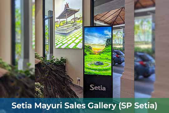 VEXO Smart Interactive Panel at Setia Mayuri Sales Gallery (SP Setia)