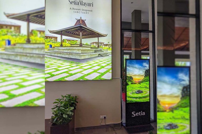 VEXO Smart Interactive Panel at Setia Mayuri Sales Gallery (SP Setia)