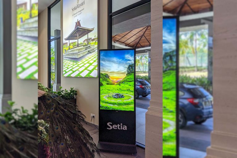 VEXO Smart Interactive Panel at Setia Mayuri Sales Gallery (SP Setia)