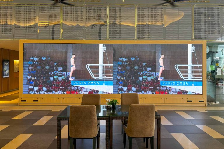 Semi Indoor LED Screen for Tropicana Golf & Country Resort at Petaling Jaya, Selangor