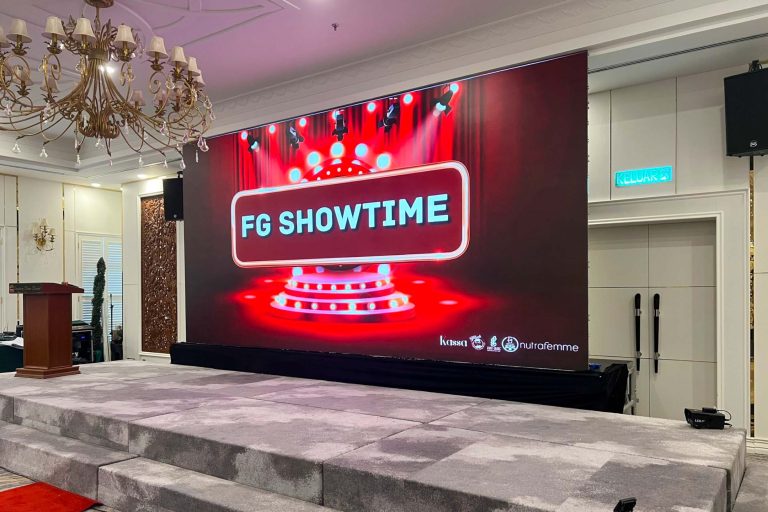 Event / Rental LED Screen for event FG Showtime at Century Pines Resort Cameron Highlands