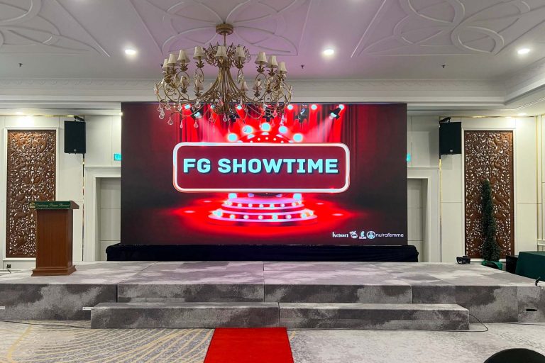 Event / Rental LED Screen for event FG Showtime at Century Pines Resort Cameron Highlands